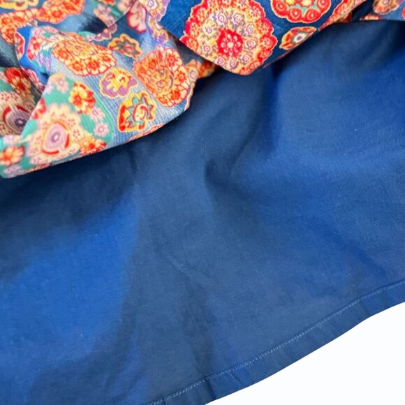 Marc‎ Jacobs Womens Patterned Dress Size 2 Sleeveless Plunging Neckline Bohemian - Picture 6 of 11